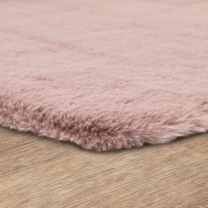 Segrest Plush Mauve Bath Mat