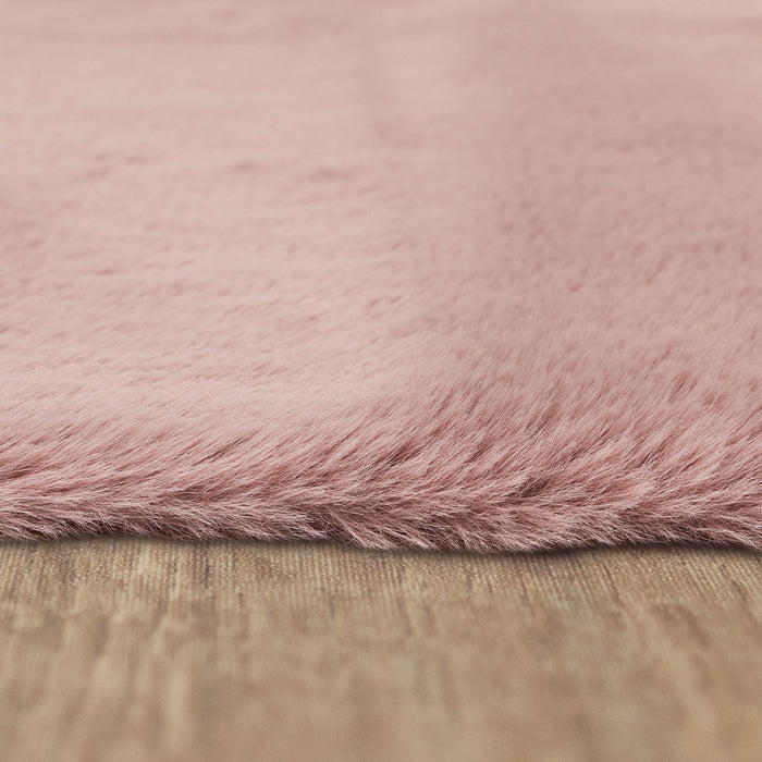 Segrest Plush Mauve Bath Mat