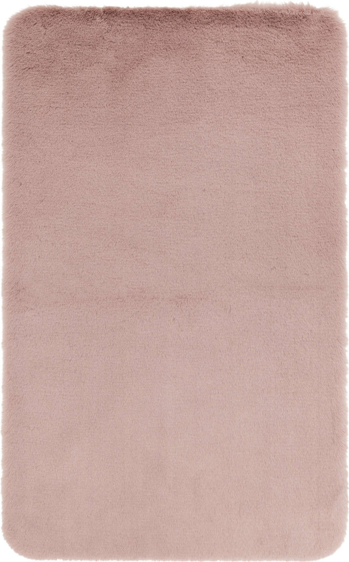 Segrest Plush Mauve Bath Mat