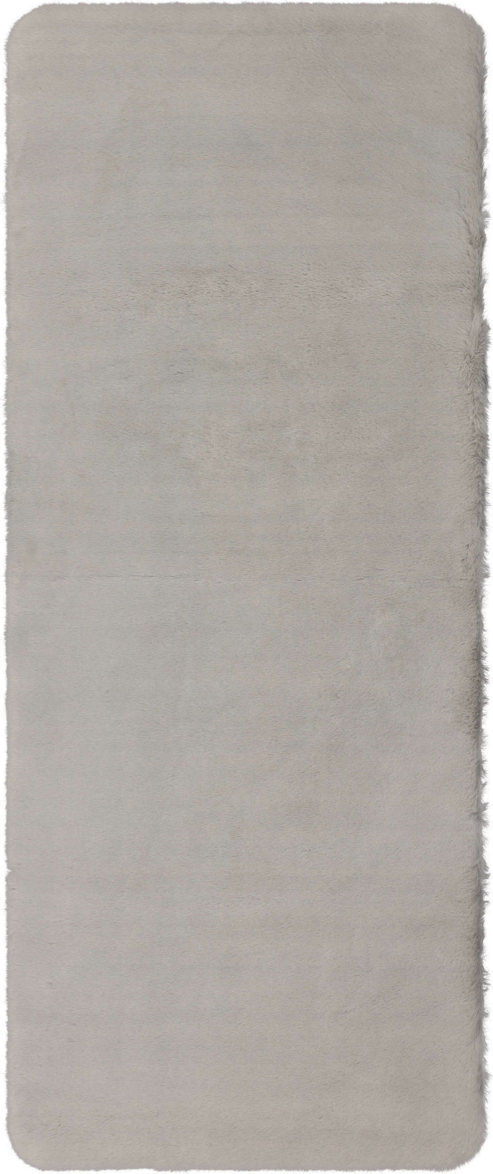 Segrest Plush Silver Bath Mat