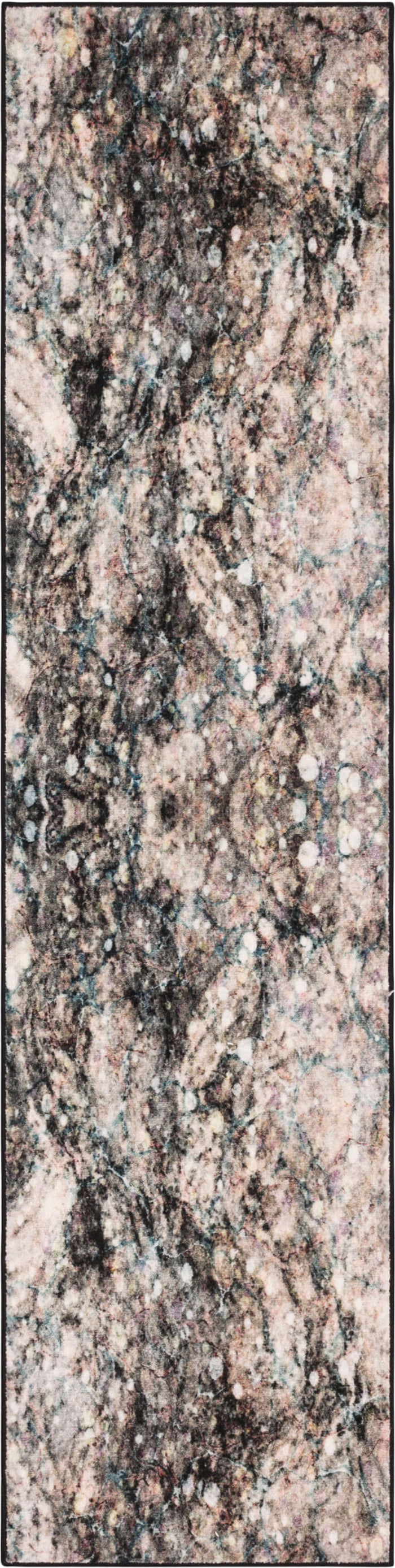 Technicolor Nova Marble Gray Area Rug