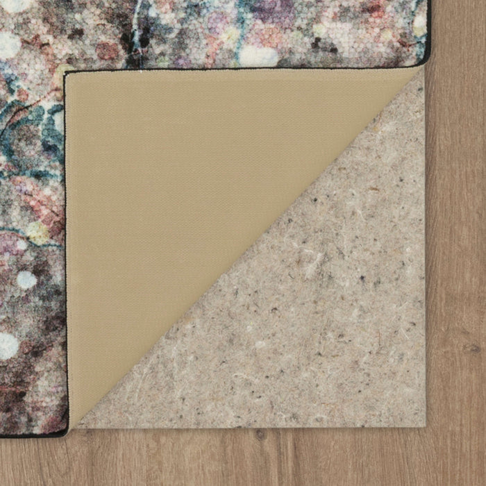 Technicolor Nova Marble Gray Area Rug