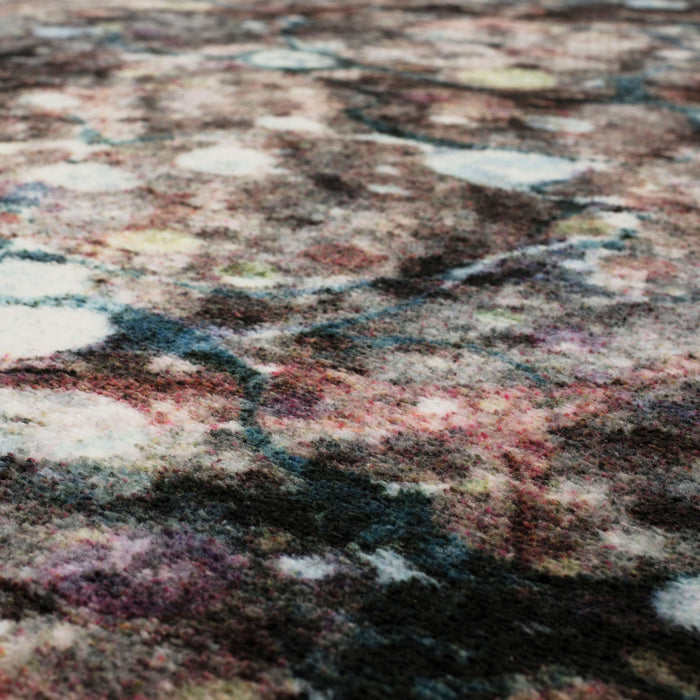 Technicolor Nova Marble Gray Area Rug