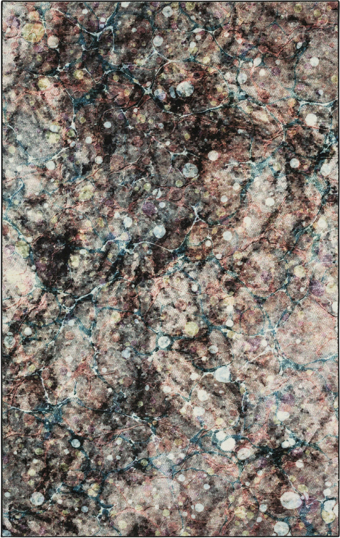 Technicolor Nova Marble Gray Area Rug