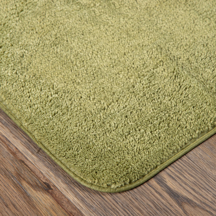 Vickery Moss Green Bath Mat