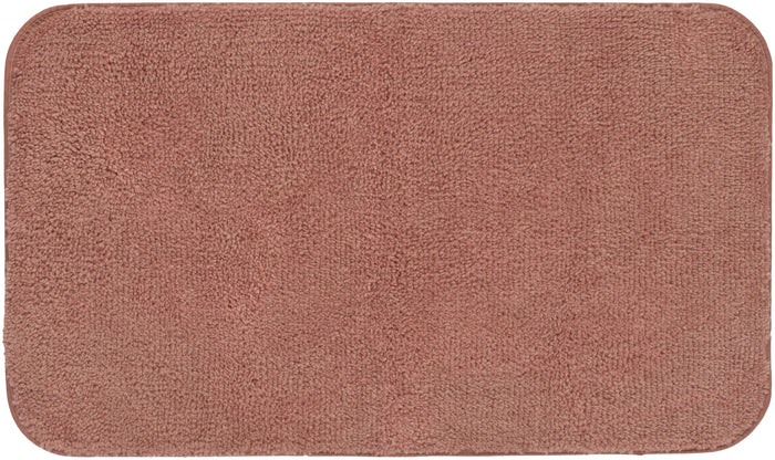 Vickery Cinnabar Pink Bath Mat