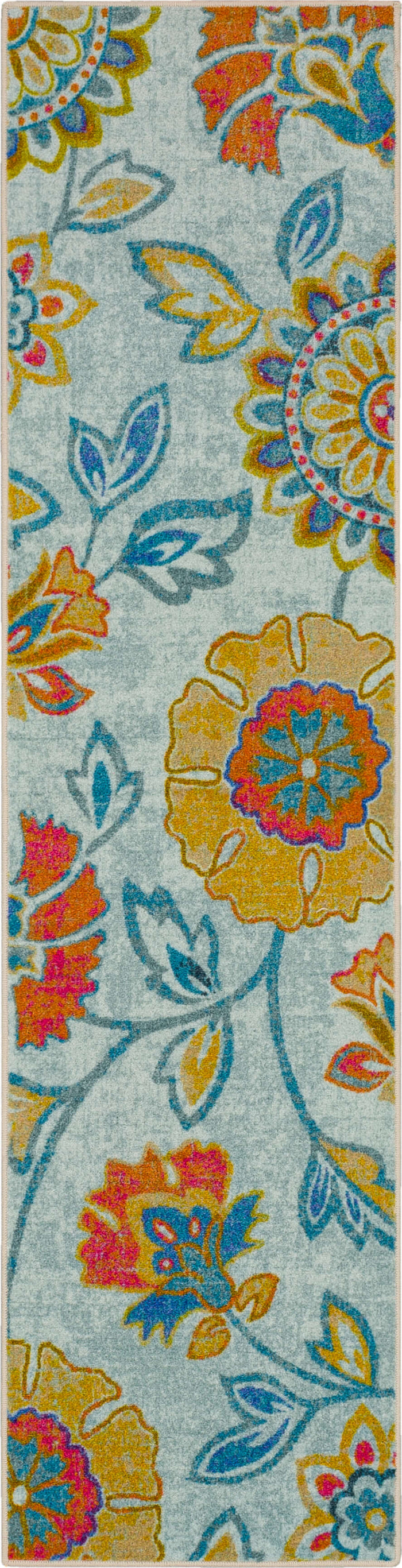 Technicolor Juniper Gold Area Rug