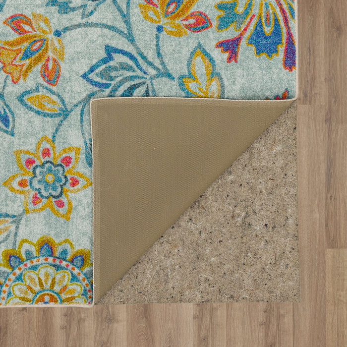 Technicolor Juniper Gold Area Rug