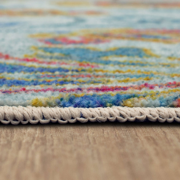 Technicolor Juniper Gold Area Rug