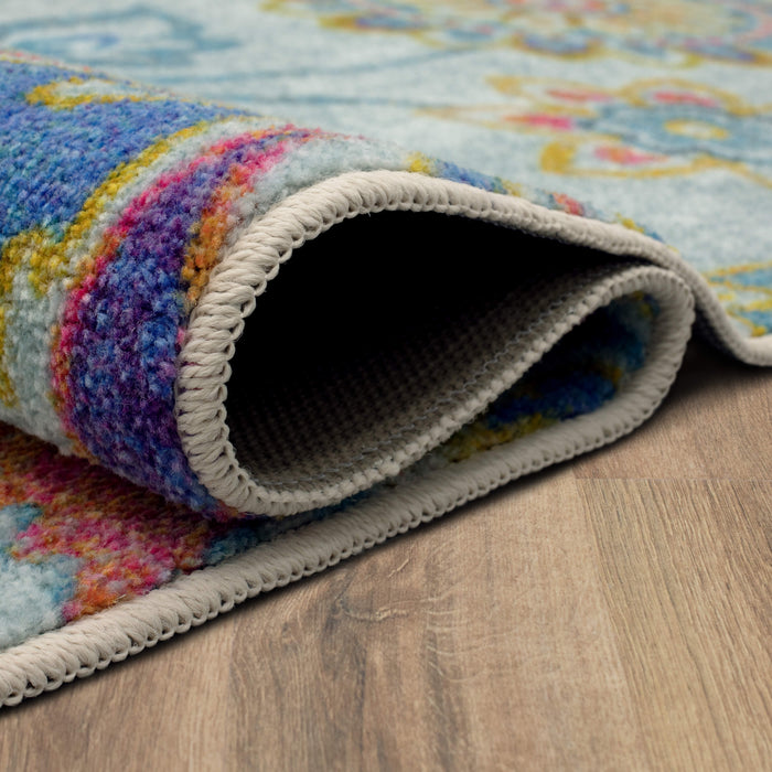 Technicolor Juniper Gold Area Rug
