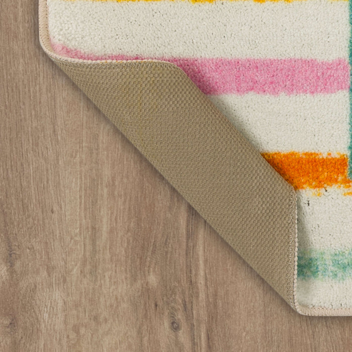 Life is a Beach Multicolor Accent Rug