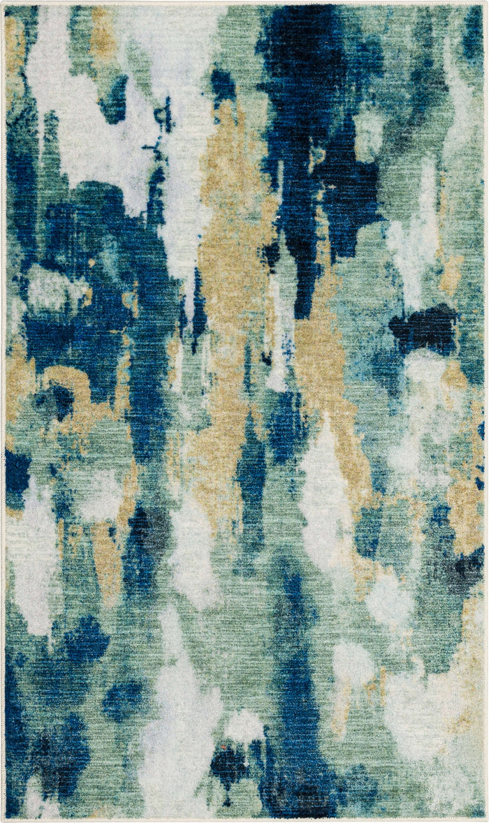 Winnett Blue Area Rug