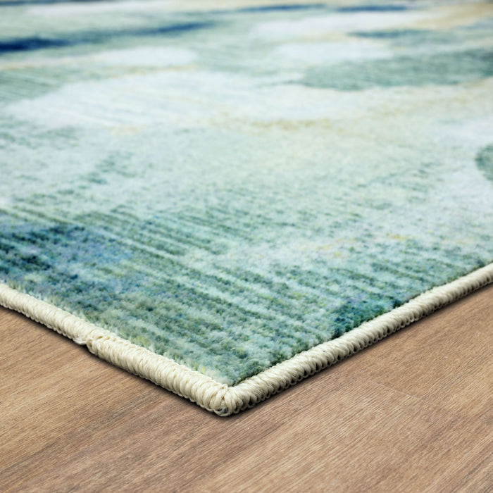 Winnett Blue Area Rug