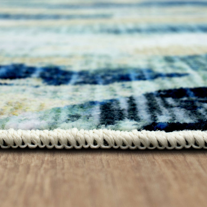 Winnett Blue Area Rug