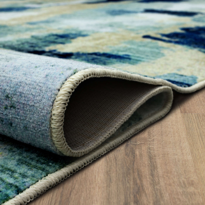Winnett Blue Area Rug