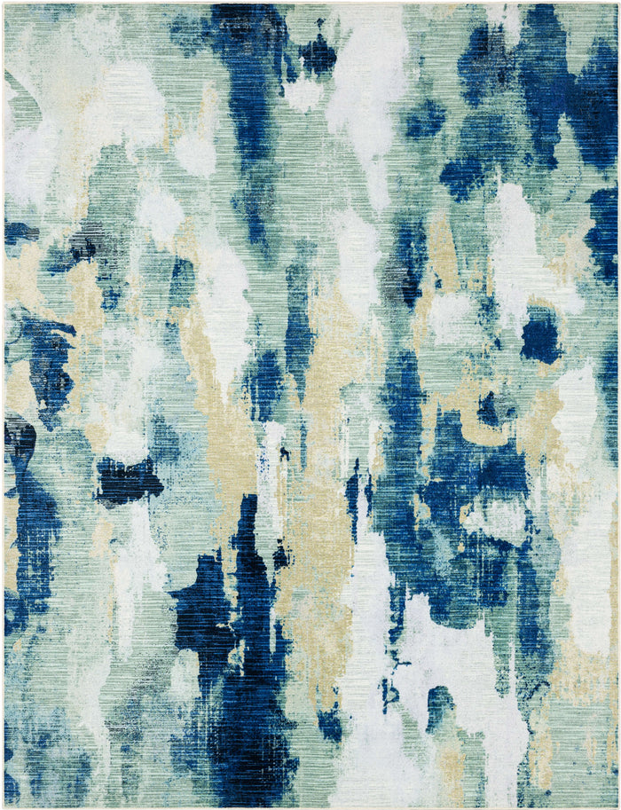 Winnett Blue Area Rug