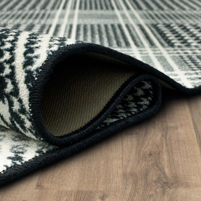 Bristol Black Area Rug