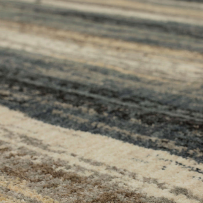 Karastan Elements Monaco Denim Area Rug
