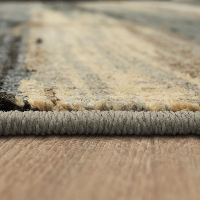 Karastan Elements Monaco Denim Area Rug