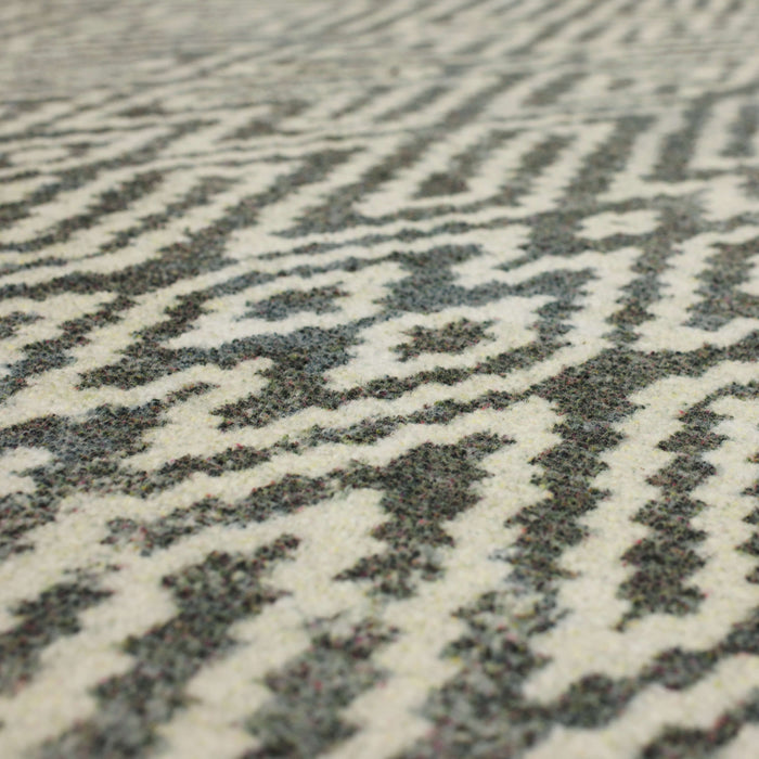 Technicolor Abby Grey Area Rug