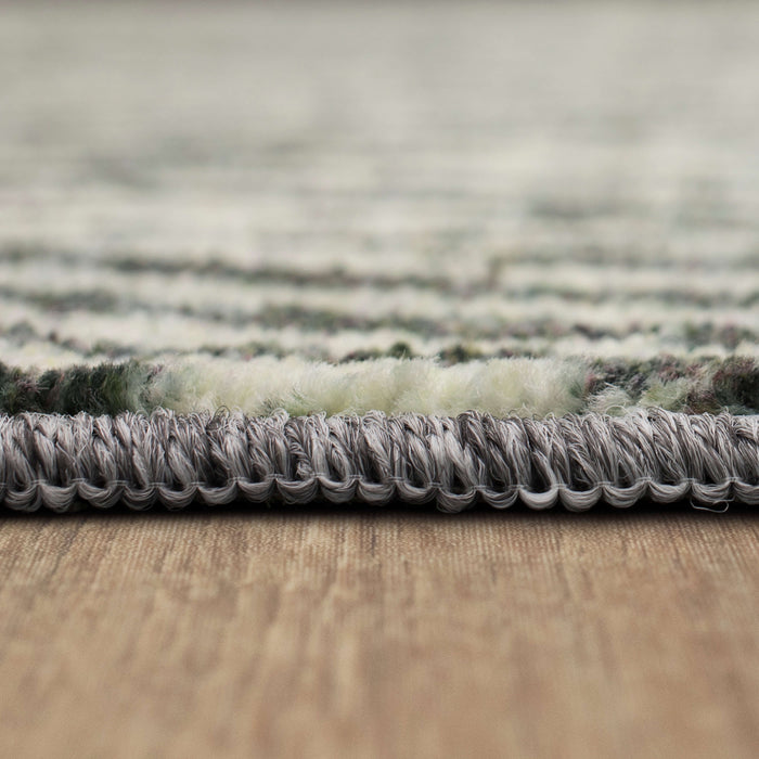 Technicolor Abby Grey Area Rug
