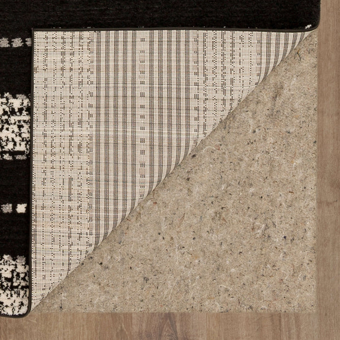Karastan Traverse Lanes Charcoal Area Rug