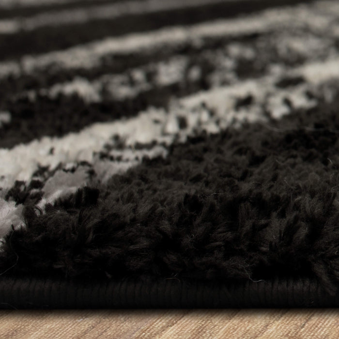Karastan Traverse Lanes Charcoal Area Rug