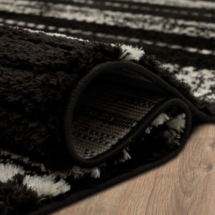 Karastan Traverse Lanes Charcoal Area Rug