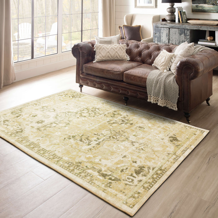 Technicolor Selah Beige Area Rug