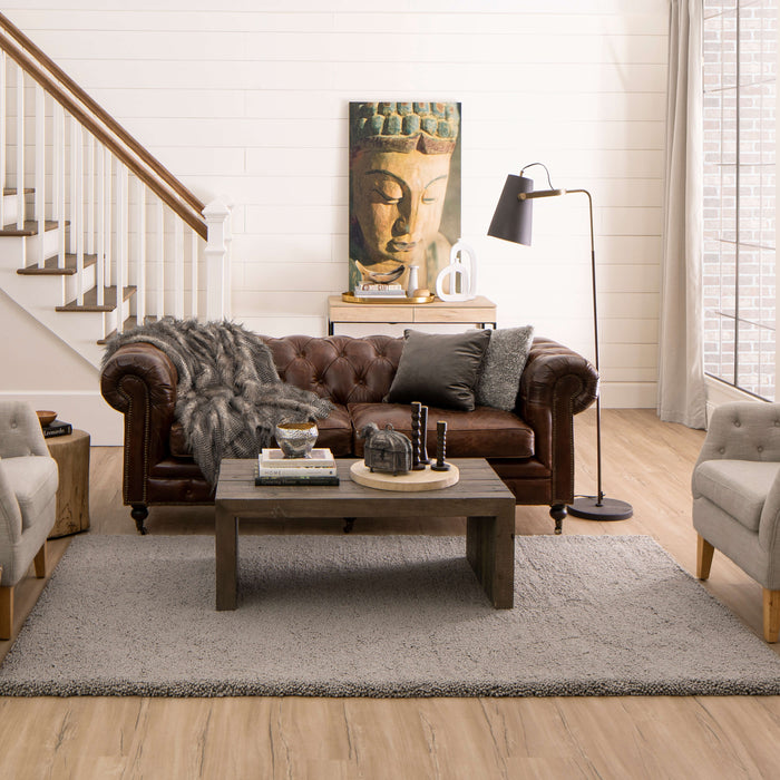 Karastan Malobar Loop Shag Grey Area Rug