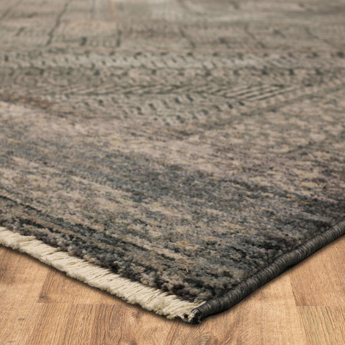 Clarice Mandel Grey Area Rug