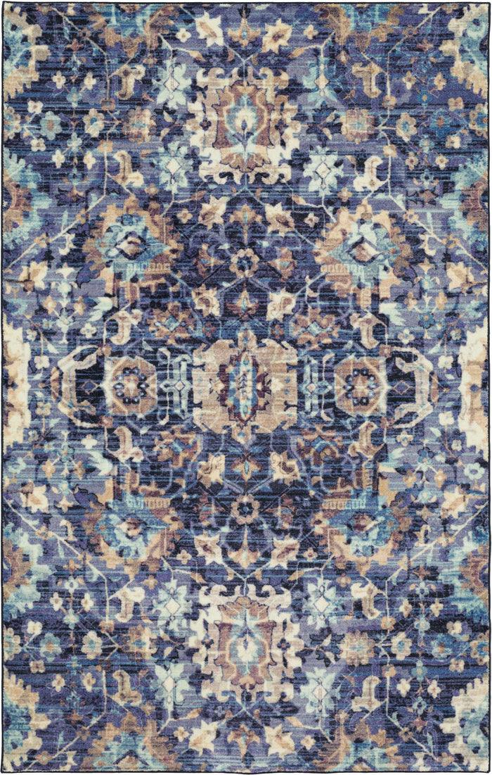 Technicolor Conley Blue Area Rug