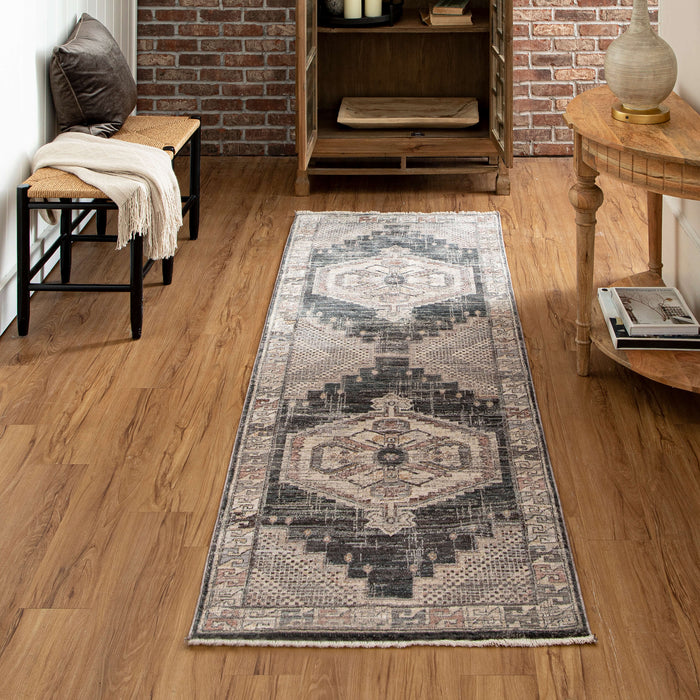 Clarice Mazzi Mocha Area Rug