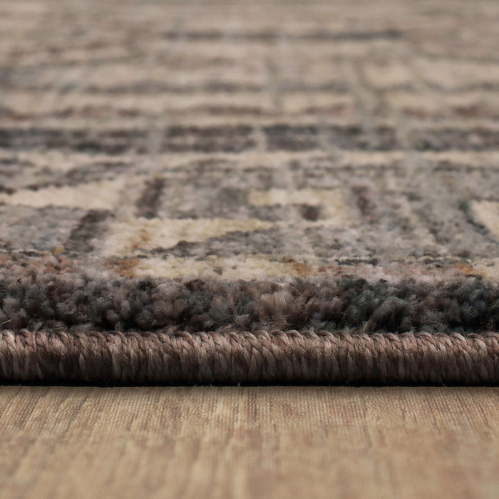 Clarice Mazzi Mocha Area Rug