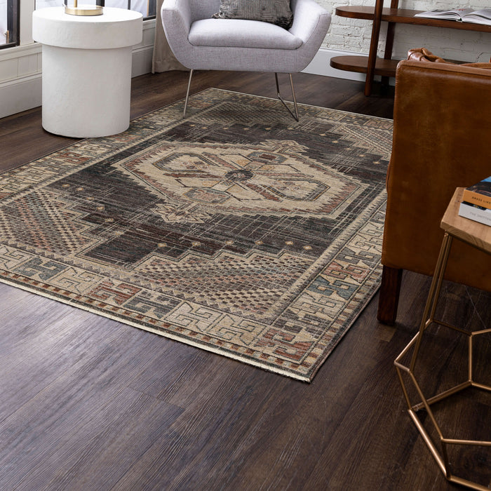 Clarice Mazzi Mocha Area Rug