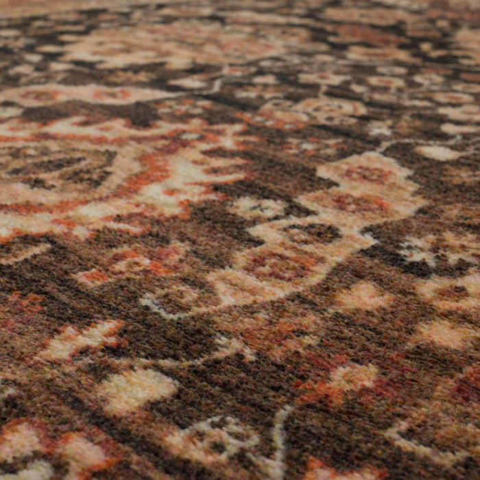 Technicolor Winona Brown Area Rug