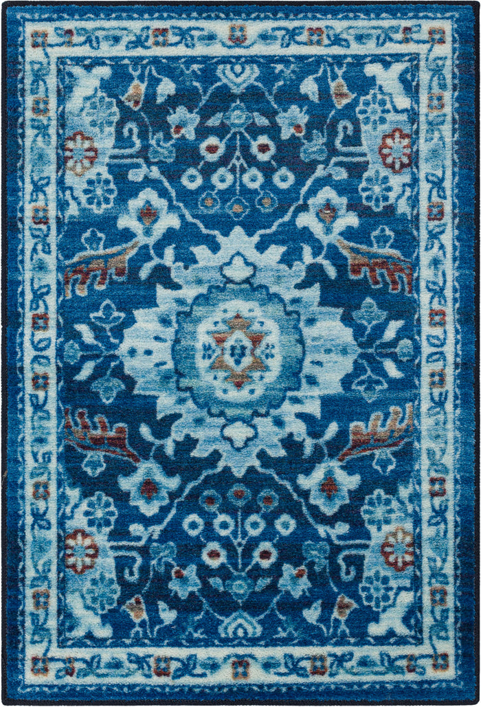 Technicolor Winona Blue Area Rug
