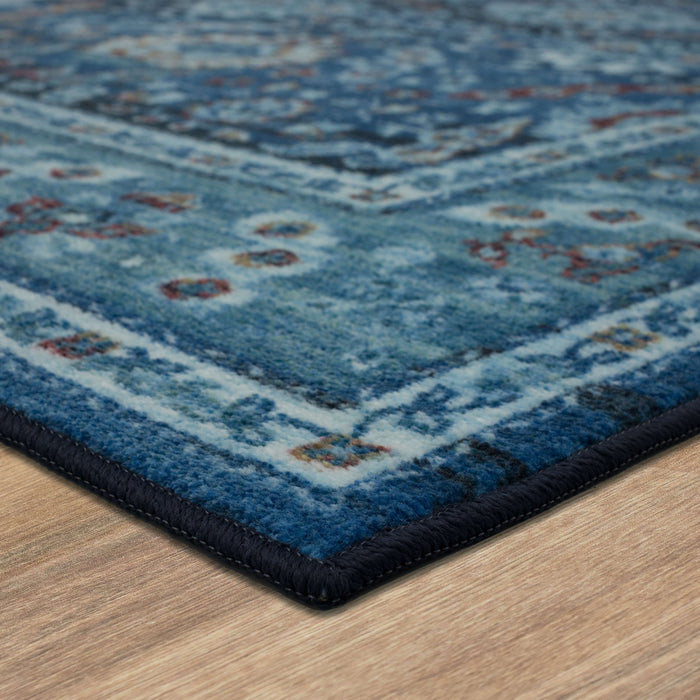 Technicolor Winona Blue Area Rug