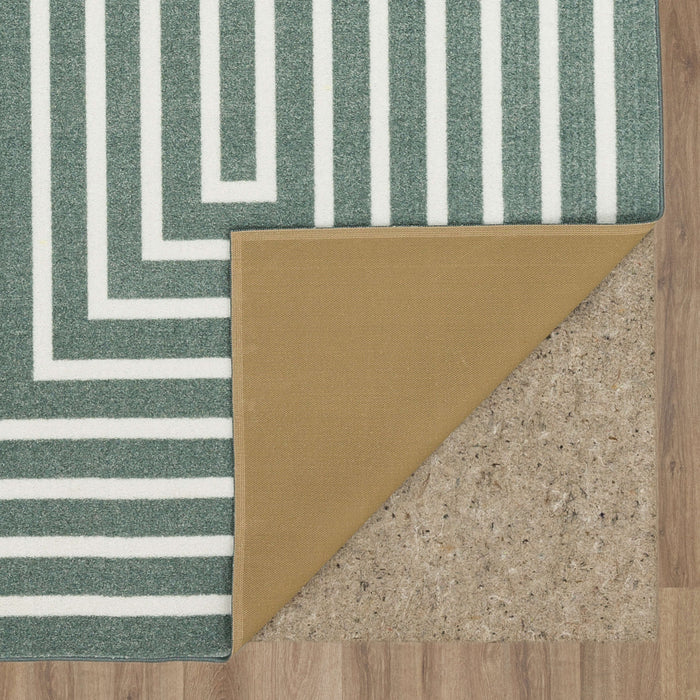 Technicolor Labyrinth Grey Area Rug