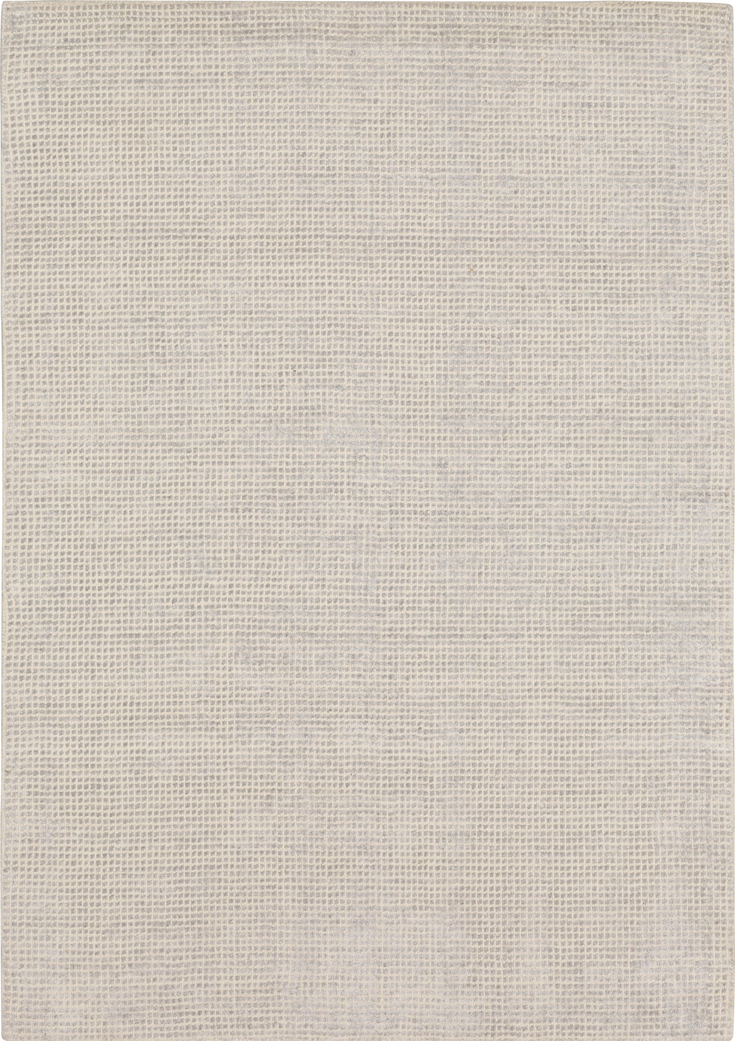Karastan Labyrinth Meander Silver Birch Area Rug