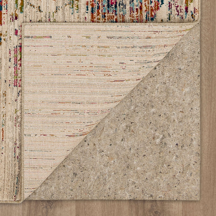 Karastan Meraki Specter Fuchsia Area Rug