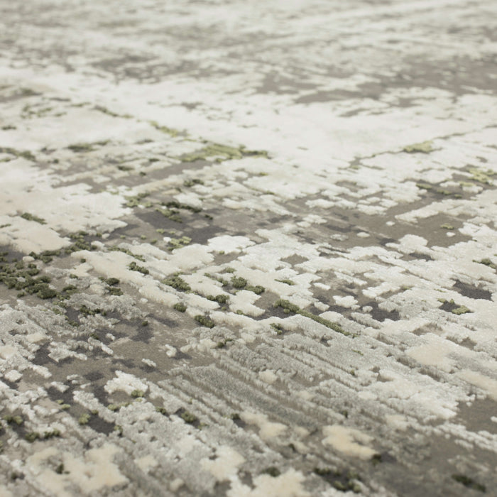 Karastan Tryst Mersi Gray Green Area Rug
