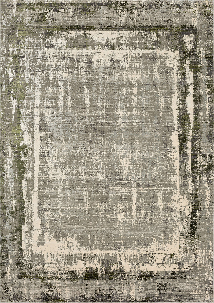 Karastan Tryst Mersi Gray Green Area Rug