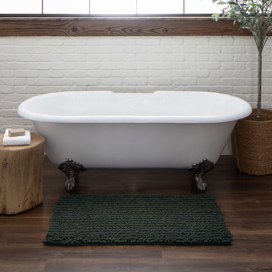 Whistlebury Charcoal Bath Mat