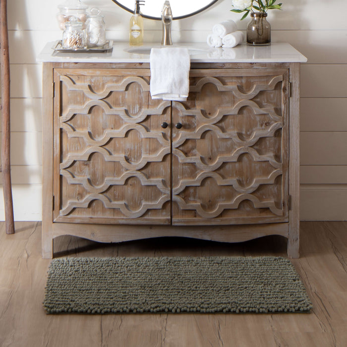 Whistlebury Cool Grey Bath Mat