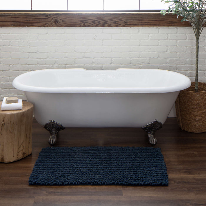 Whistlebury Indigo Bath Mat