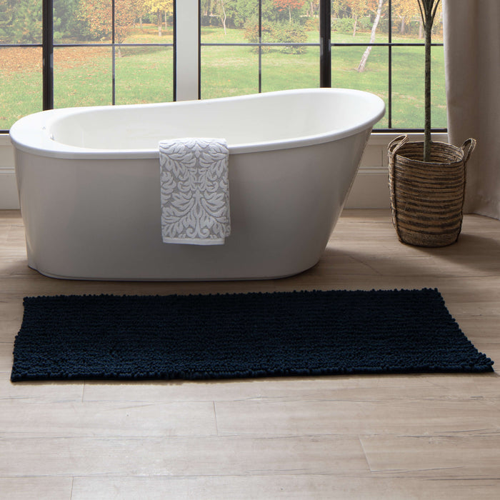 Whistlebury Indigo Bath Mat