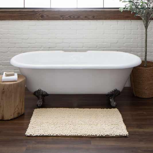 Whistlebury Parchment Bath Mat