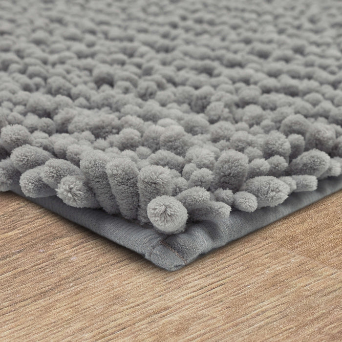 Whistlebury Silver Bath Mat