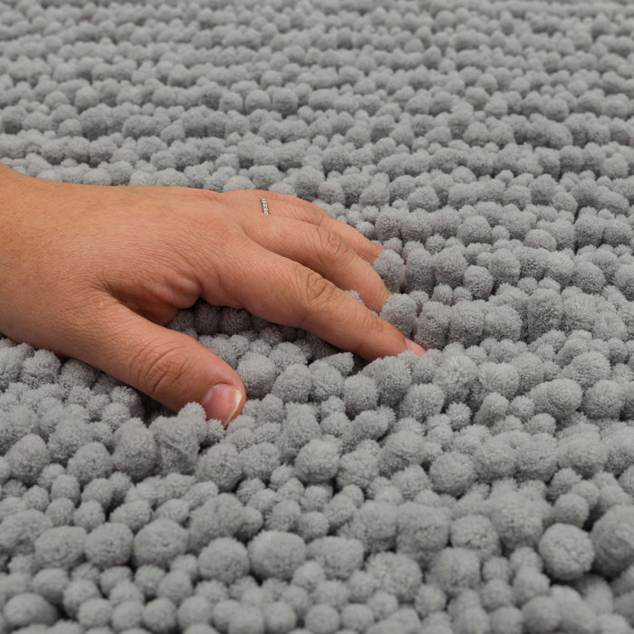 Whistlebury Silver Bath Mat